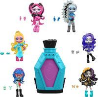 Mattel Monster High Little Frights Minipuppen, Überraschungsfiguren mit Water Reveal (Charaktere kön