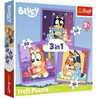 Trefl S.A. 3 in 1 Puzzle  Bluey