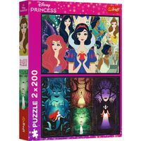 Trefl S.A. Puzzle 2x200 - Disney Princess