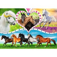 Trefl S.A. Puzzle 200  Schöne Pferde