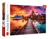 Trefl S.A. Puzzle 1000  Paradiesischer Strand
