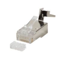 Logilink Modular RJ45 für Cat7,Cat.6A, Cat6 Kabel, 50 Stk. (MP0033)