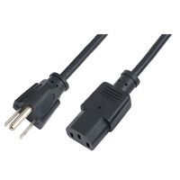 LogiLink NEMA5-15P - IEC 60320-1 (C13) - 1.8m - 1.8 m - NEMA 5-15P - C13 coupler - Black