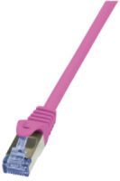 LogiLink Cat6a S/FTP - 2m - 2 m - Cat6a - S/FTP (S-STP) - RJ-45 - RJ-45 - Pink