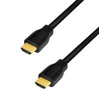 LogiLink HDMI-Kabel A/M zu A/M 4K/60 Hz CCS schwarz 3.0m - Cable - Digital/Display/Video