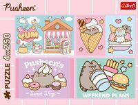 Trefl S.A. Puzzle 4x250 - Pusheen
