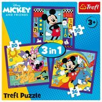 Trefl S.A. 3 in 1 Puzzle  Micky Maus