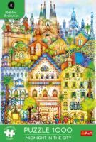 Trefl S.A. Puzzle Premium Plus 1000  Mitternacht in Barcelona