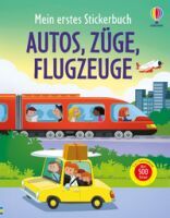 dtv Verlagsgesellschaft mbH & Co.KG Mein erstes Stickerbuch: Autos, Züge, Flugzeuge