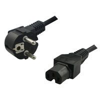 LogiLink CP105 - 2 m - C13 coupler - C15 coupler - Black