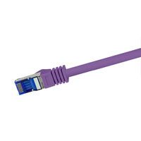 Logilink Patchkabel Ultraflex, Cat.6A, S/FTP, violett, 5 m (C6A079S)