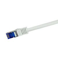 Logilink Patchkabel Ultraflex, Cat.6A, S/FTP, grau, 0,25 m (C6A012S)