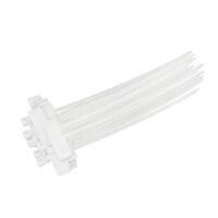 LogiLink KAB0069 - Cable tie mount - Desk - Transparent
