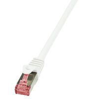 LogiLink 3m Cat.6 S/FTP - 3 m - Cat6 - S/FTP (S-STP) - RJ-45 - RJ-45 - White