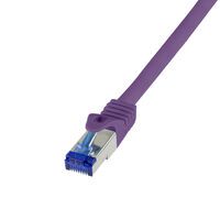 Logilink Patchkabel Ultraflex, Cat.6A, S/FTP, violett, 3 m (C6A069S)