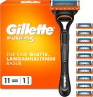 Gillette Fusion5 Rasierer Herren, 1 Rasierer, 11 Ersatzklingen