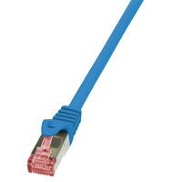 LogiLink 0.5m Cat.6 S/FTP - 0.5 m - Cat6 - S/FTP (S-STP) - RJ-45 - RJ-45 - Blue