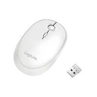 Logilink Maus Funk & Bluetooth,2.4GHz,800/1200/1600dpi,weiß (ID0205)