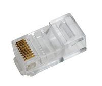 Logilink Modular Plug for flat cables 100pcs, RJ45 8P8C (MP0020)