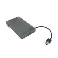 LogiLink AU0037 - HDD/SSD enclosure - 2.5" - Serial ATA III - USB connectivity - Gray