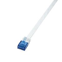 LogiLink 1m Cat6 U/UTP RJ45 - 1 m - Cat6 - U/UTP (UTP) - RJ-45 - RJ-45 - White