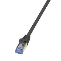 LogiLink PrimeLine Cat.7 S/FTP 0.5m - 0.5 m - Cat7 - S/FTP (S-STP) - RJ-45 - RJ-45 - Black