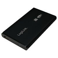 Logilink Geh. 6.3cm (2,5") USB 3.0/SATA  Black  ALU o. NT (UA0106)
