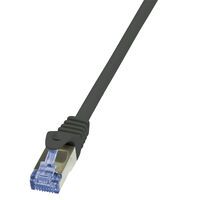 LogiLink 5.0m - Cat6A - 5 m - Cat6/6e/6a - S/FTP (S-STP) - RJ-45 - Black
