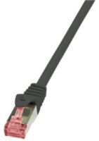 LogiLink Cat.6 S/FTP - 3m - 3 m - Cat6 - S/FTP (S-STP) - RJ-45 - RJ-45 - Black
