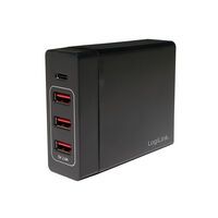 Logilink USB Tischladeadapter 3xUSB-A Port+1xUSB-C Port,60W (PA0122)