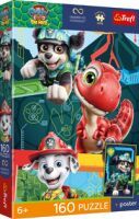 Trefl S.A. Puzzles - ''160 UFT'' - Trefl Premium Plus Kids - Dino Adventure / Viacom PAW PATROL: THE