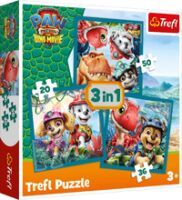 Trefl S.A. 3 in 1 Puzzle  Paw Patrol Dino Film
