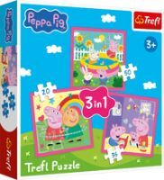 Trefl S.A. 3 in 1 Puzzle  Peppa Pig