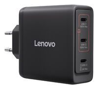Lenovo 100w Mulit-Port USB-C GaN Charger Black EU (40AW100BEU)