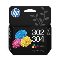 HP B7RT6AE Tintenpatrone 3-farbig No. 302 / 304 Druckerpatronen