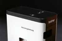 Brother SCHRIFT SCHWARZ / BAND TRANSP. (TZE121 PRÄGEBAND 9MM)