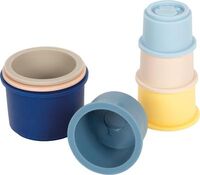 small foot Silikon Stapelbecher 7-teilig