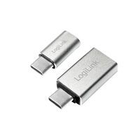 Logilink Adapter 2stk. USB-A/Type-C  Micro-USB/Type-C (AU0040)