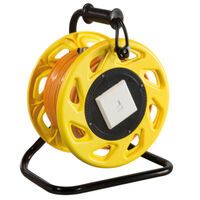 LogiLink CQ3060S - 60 m - Cat6a - S/FTP (S-STP) - RJ-45 - RJ-45 - Orange
