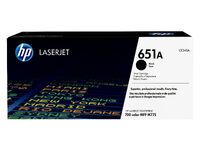 HP 651A Black Original LaserJet Toner Cartridge - 13500 pages - Black - 1 pc(s)