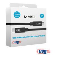 Eiger Mako Kabel USB-C zu USB-C 240W (MACA0032)