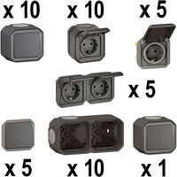 Legrand PLEXO NEW AKTIONS-SET 2 ANTH (100377)