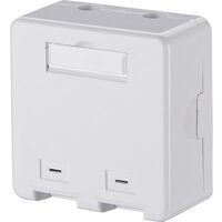 Metz Connect KEYSTONE ANSCHLUSSDOSE AP 2P (1309150002KE)