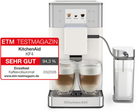 KitchenAid Kaffee-Vollautomat 5KES8454EPL porcelain white