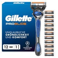 Gillette Fusion 5 Proglide Rasierer inkl. 12 Klingen