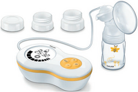 Beurer sonstiges Baby-Kleingerät 953.06 Beurer Sortiment BY 40 Basic Elektrische Milchpumpe weiß/gelb