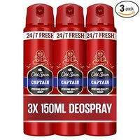 Multipack 3x Old Spice Deo Bodyspray Captain 150 ml