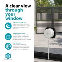 Nedis SmartLife-Fensterkamera / 3 MPixel / Nachtsicht: 10 m