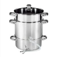 KARL KRÜGER KKÜ Entsafter Ø22cm 5l Edelst.