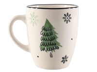 Multipack  Becher Weihnachtsbaum 350ml ws - 6 Stück